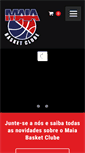 Mobile Screenshot of maiabasket.net