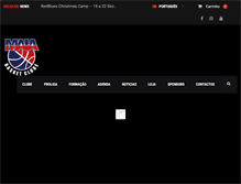 Tablet Screenshot of maiabasket.net